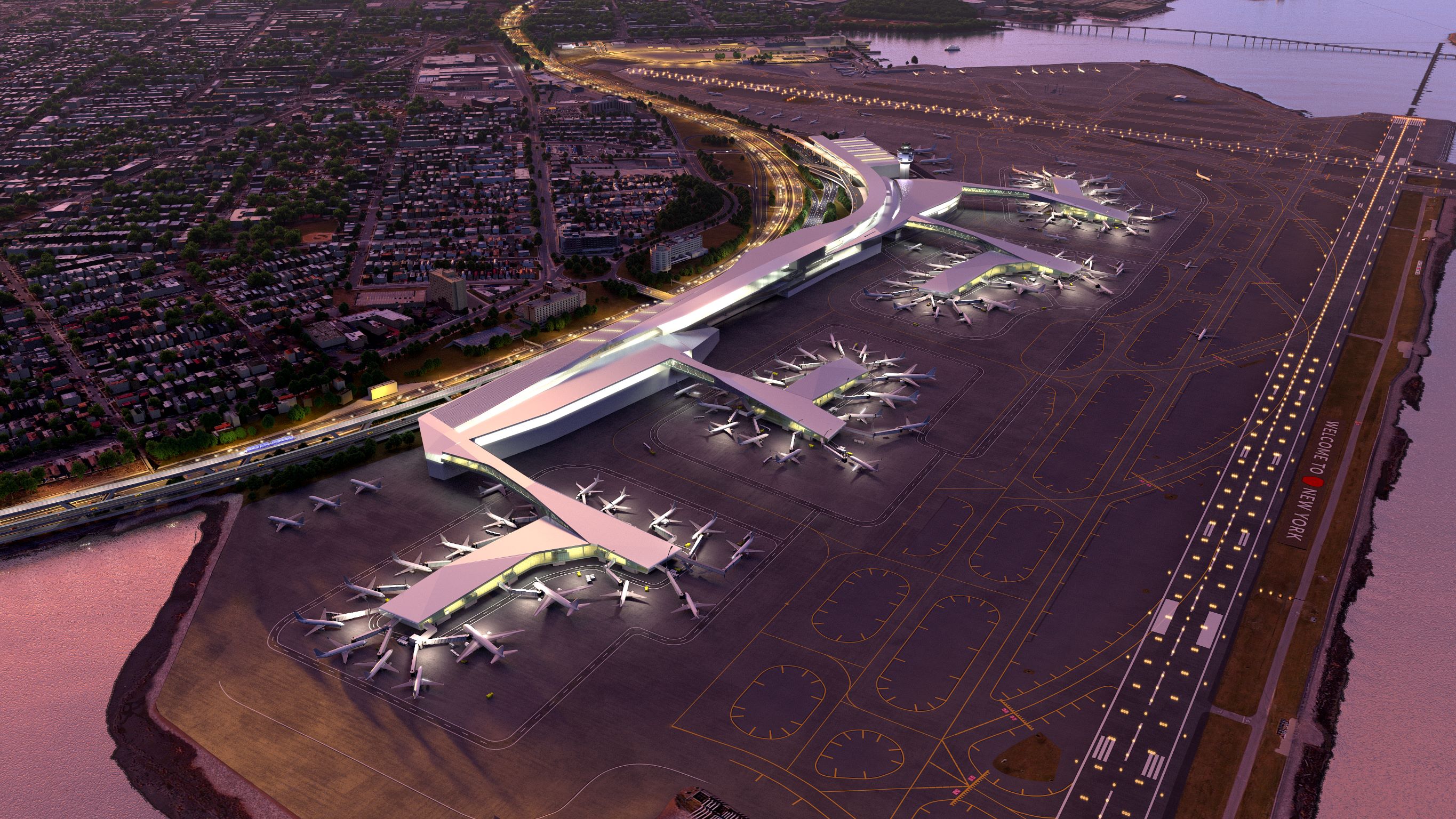 AIRPORTS OF THE FUTURE: LAGUARDIA AIRPORT 未來機場新時代 - 與城市共享生活
