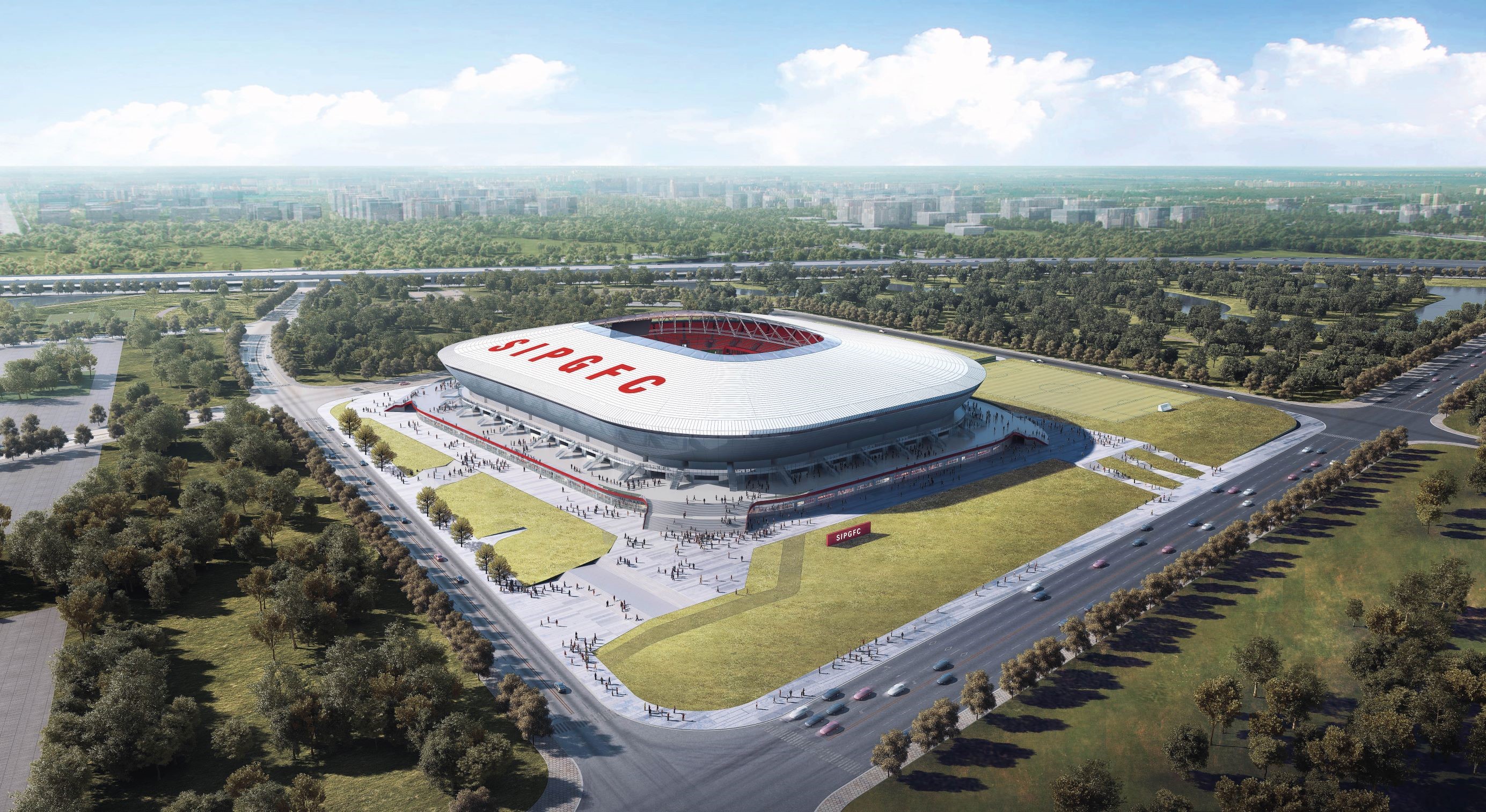 Next-Gen Stadiums: PUDONG SOCCER ARENA 未來系體育場 - 首座中超聯賽俱樂部球場