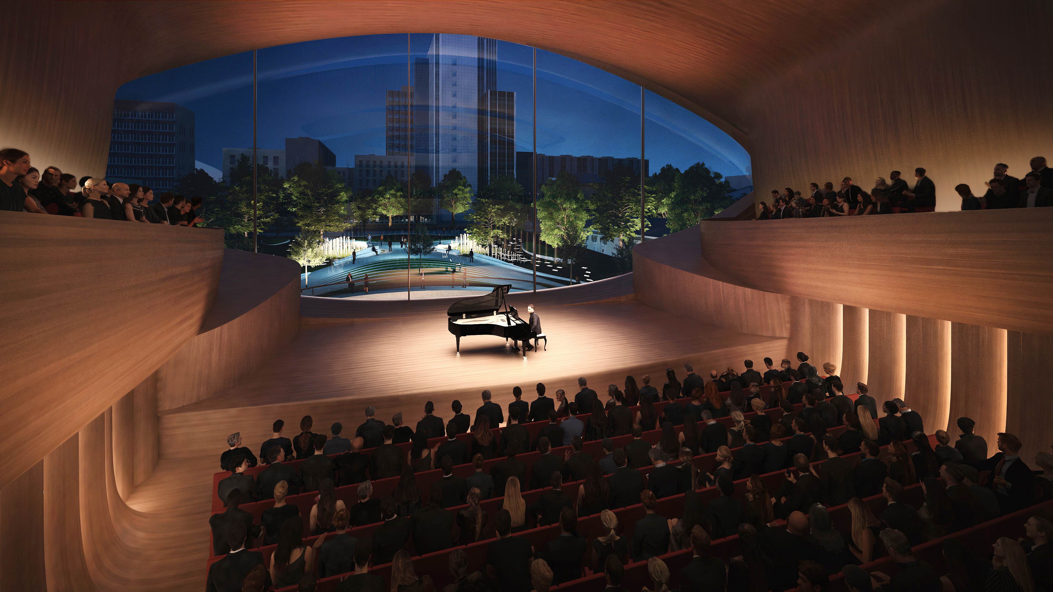 MODERN OPERA THEATRES: Sverdlovsk Philharmonic Concert Hall 劇院裡的藝術饗宴 - 讓音樂廳成為傳輸聲波的原點