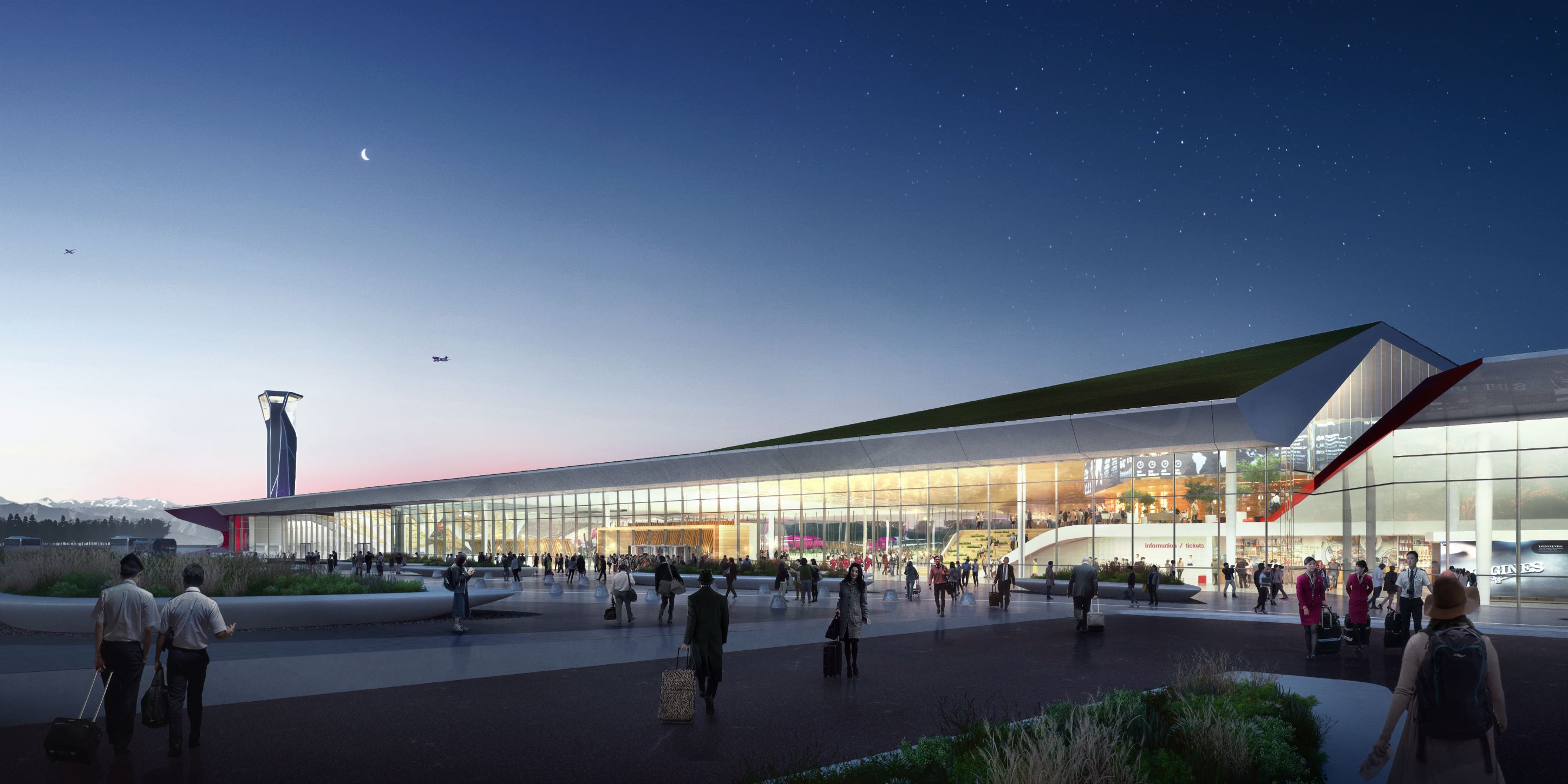 AIRPORTS OF THE FUTURE: KUTAISI INTERNATIONAL AIRPORT EXTENSION 未來機場新時代 - 在機場屋頂上賞景