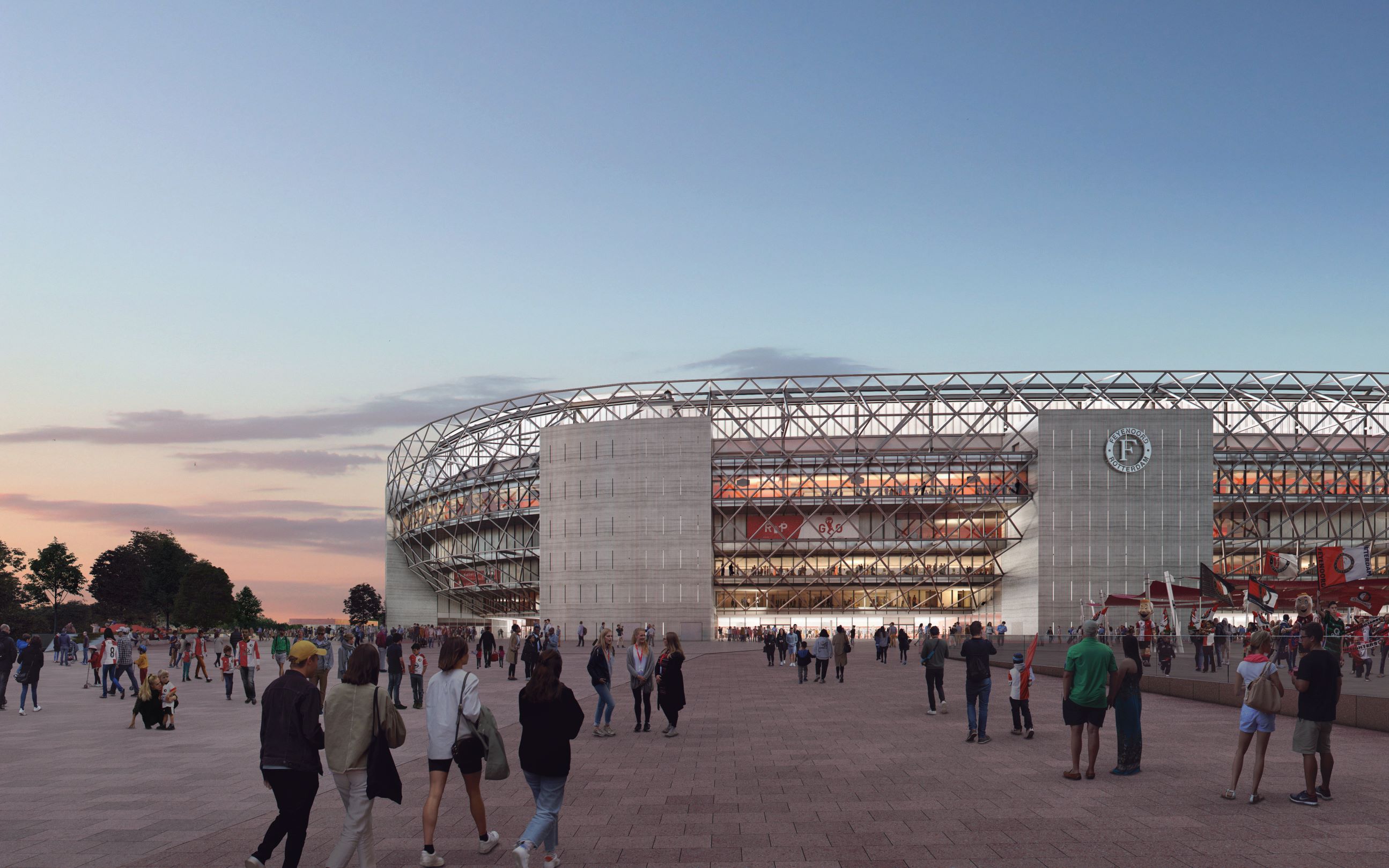 Next-Gen Stadiums: FEYENOORD STADIUM 未來系體育場 - 荷蘭未來最大足球場