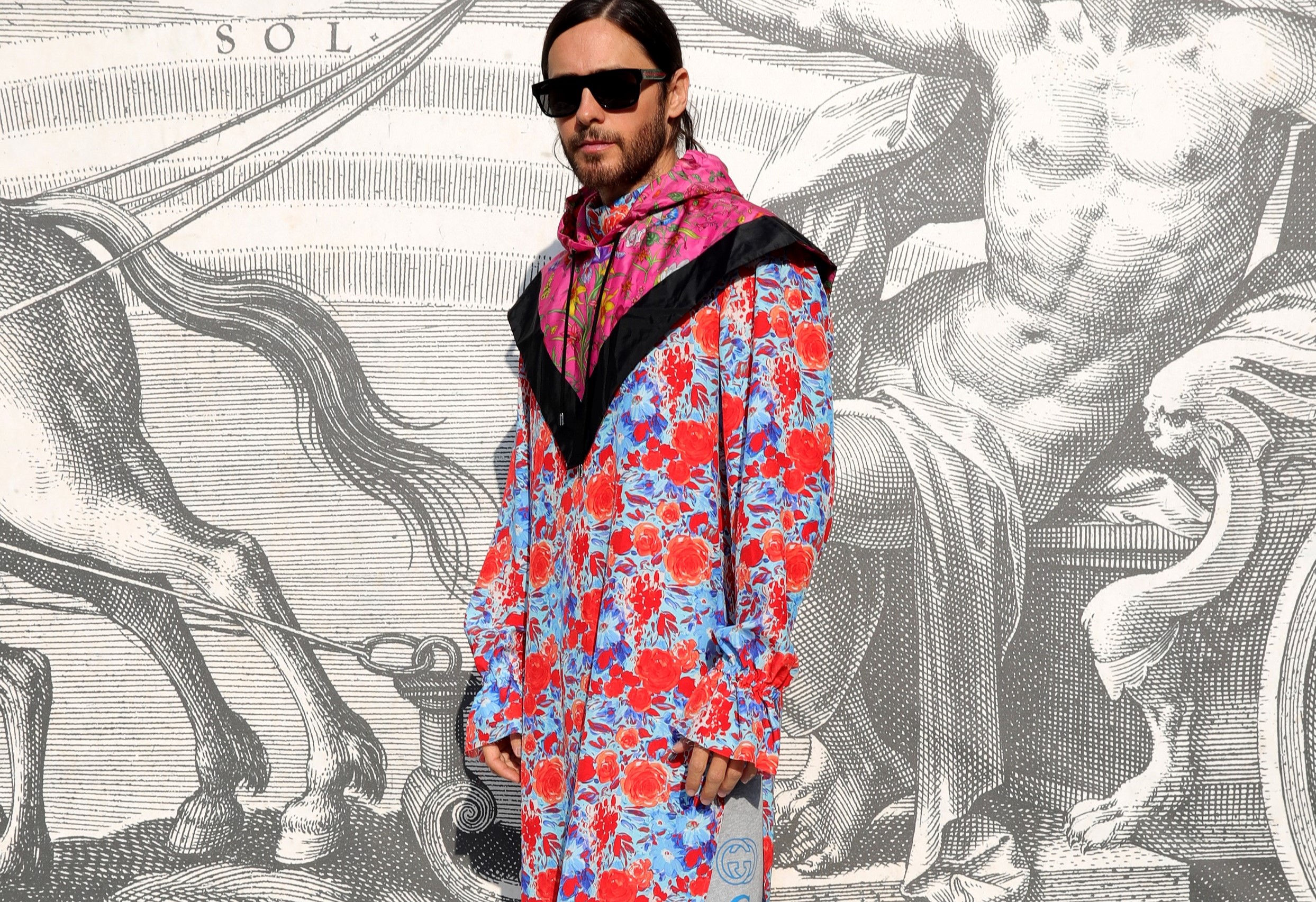 美國型男演員 Jared Leto，曾在大受年輕人歡迎的電影《自殺突擊隊 Suicide Squad》扮演「小丑 The Joker」角色。